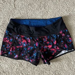 Lululemon Lined Printed Shorts